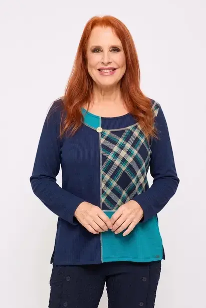 חולצה קלף טורקיז